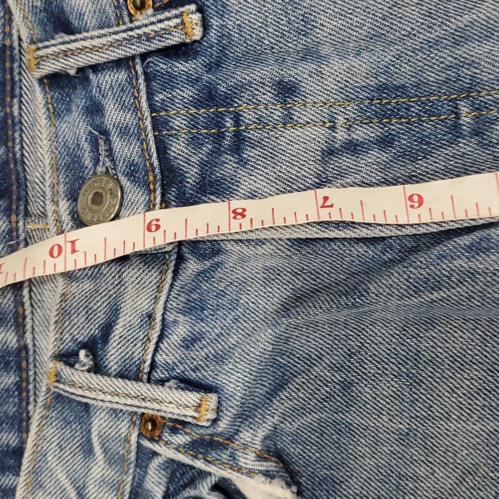 Grlfrnd helena light wash crop jeans  women size 26 - Picture 6 of 15